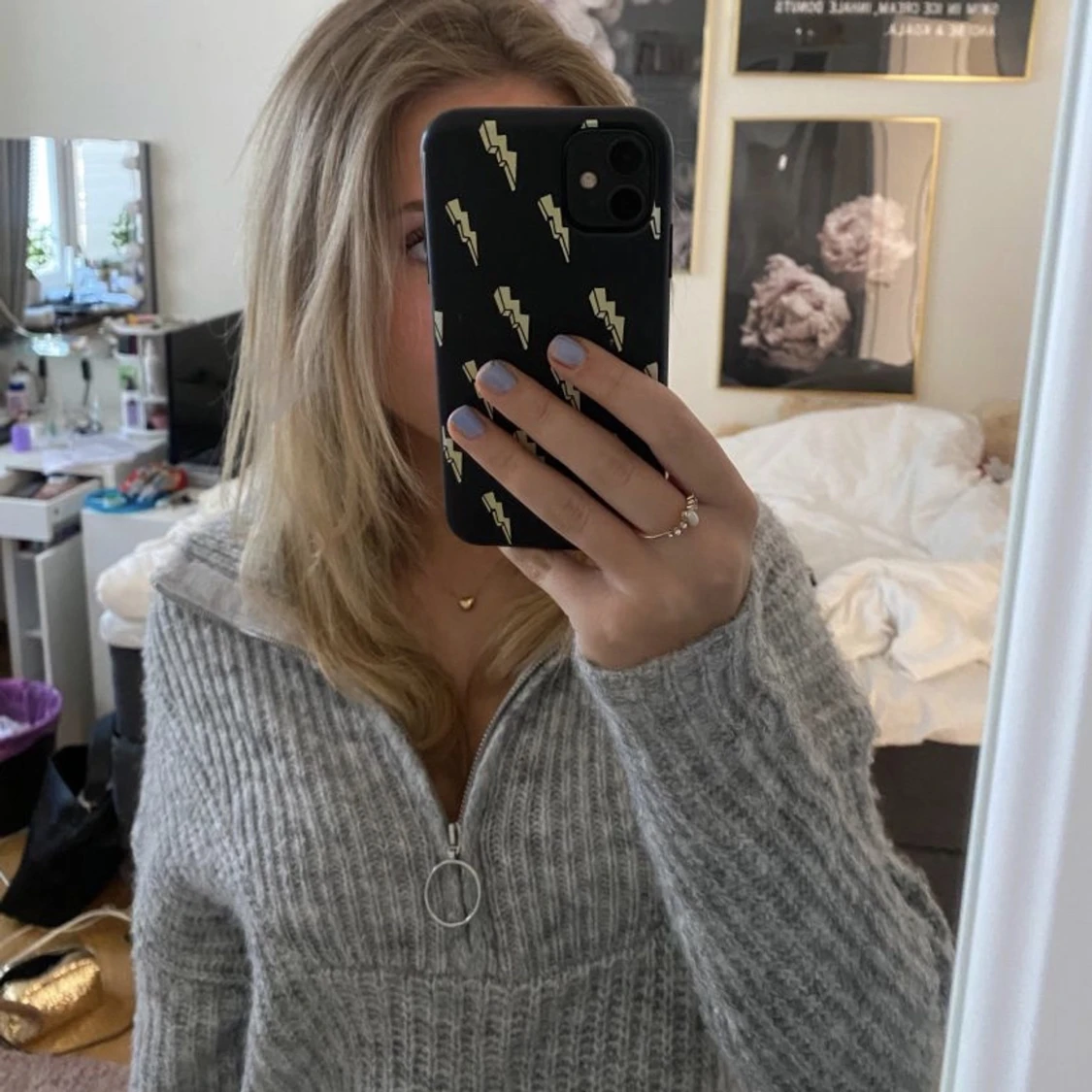 Stickad tröja  - 91