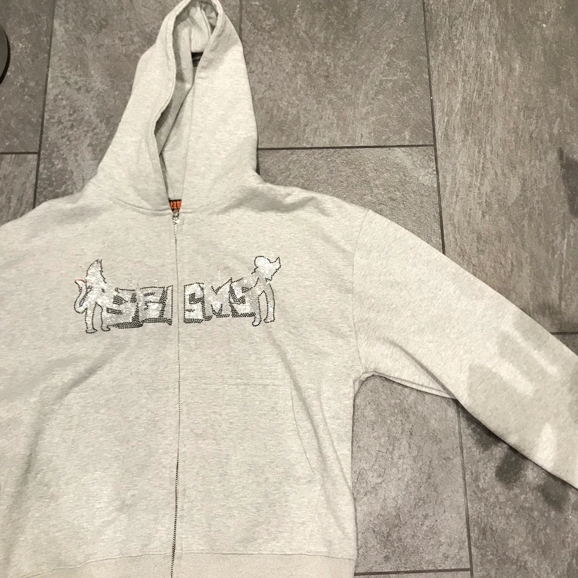 Seams zip up hoodie