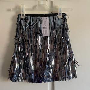 ✨helt ny slutsåld festlig fringe kjol från Ginatricot✨ 