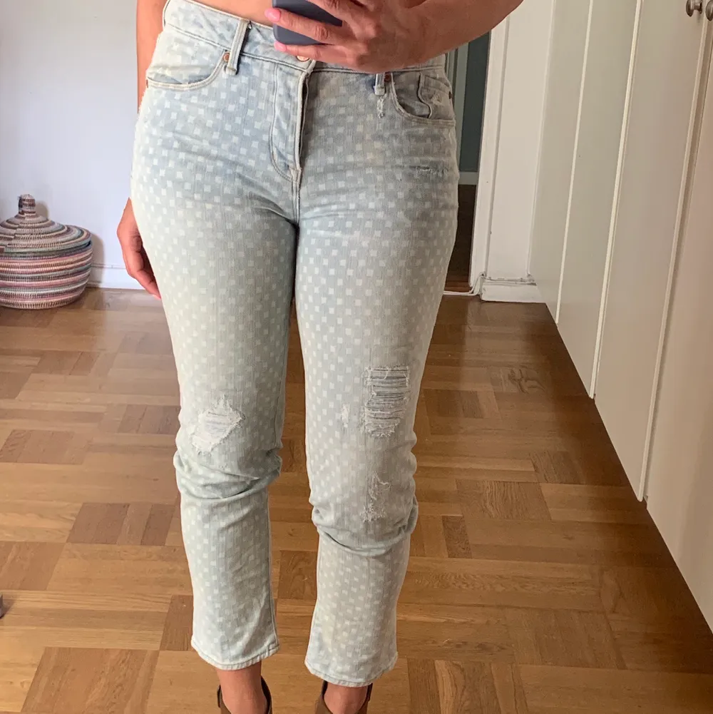 Ljusblå midwaist Marc Jacobs Jeans  Nypris 2 200:- Boyfriend jeans . Jeans & Byxor.