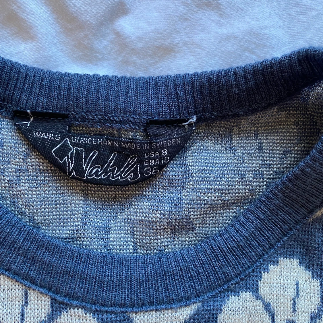 Wahls stickad väst - 90