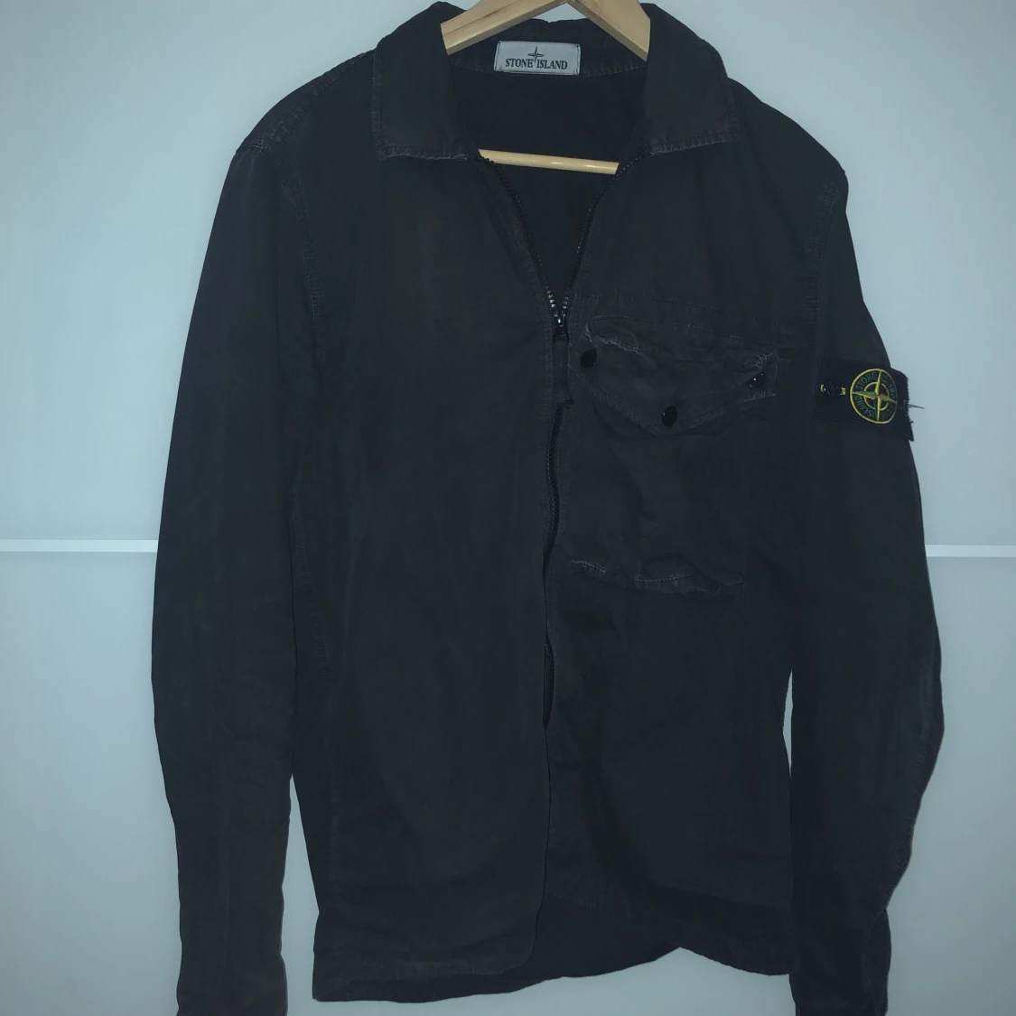 Stone Island overshirt (svart)