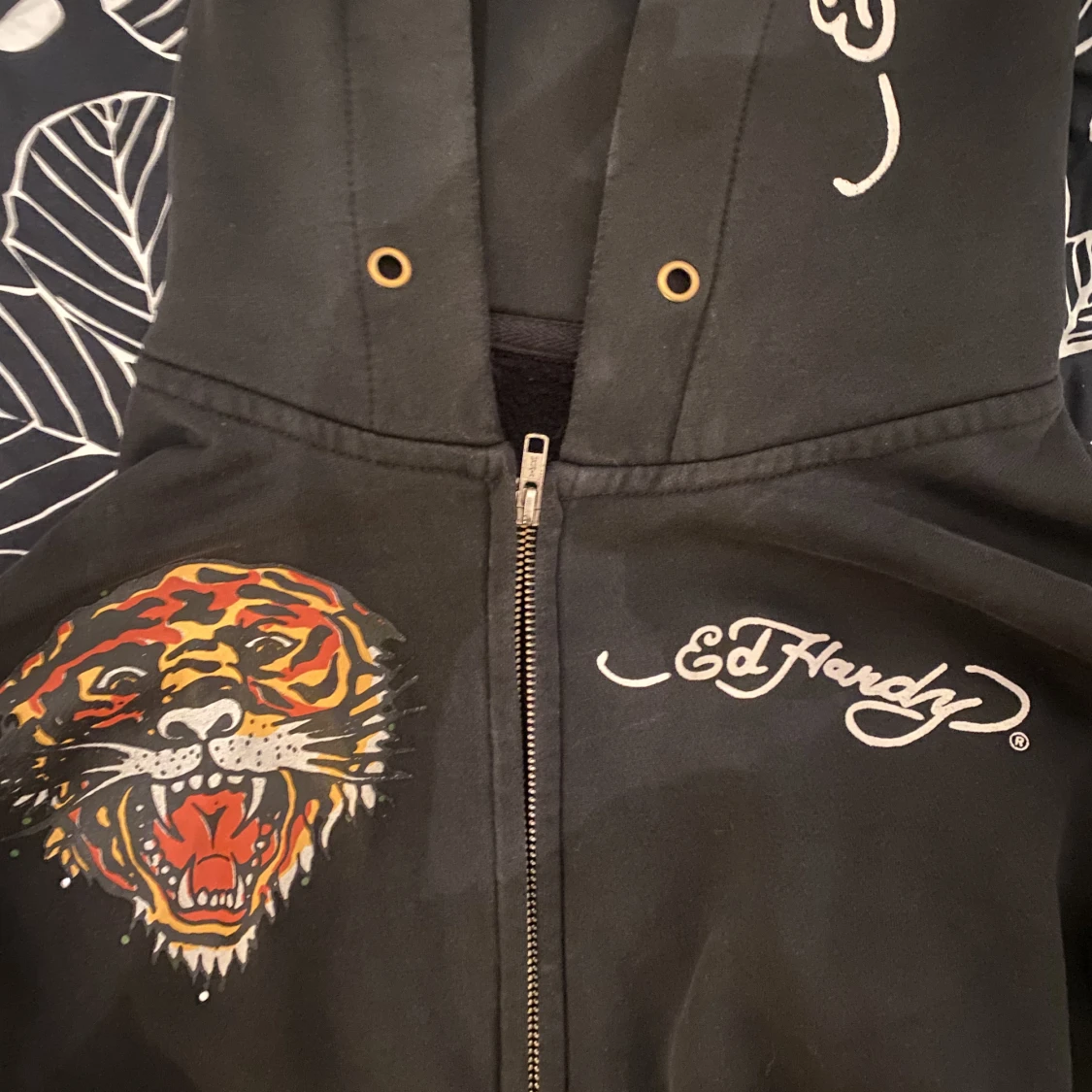 Asfet edhardy tigerhoodie💯 - 91