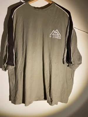 Oversized vintage beige T-shirt - Oversized T-shirt i fint skick. Lång i ärmarna.  Storlek L.