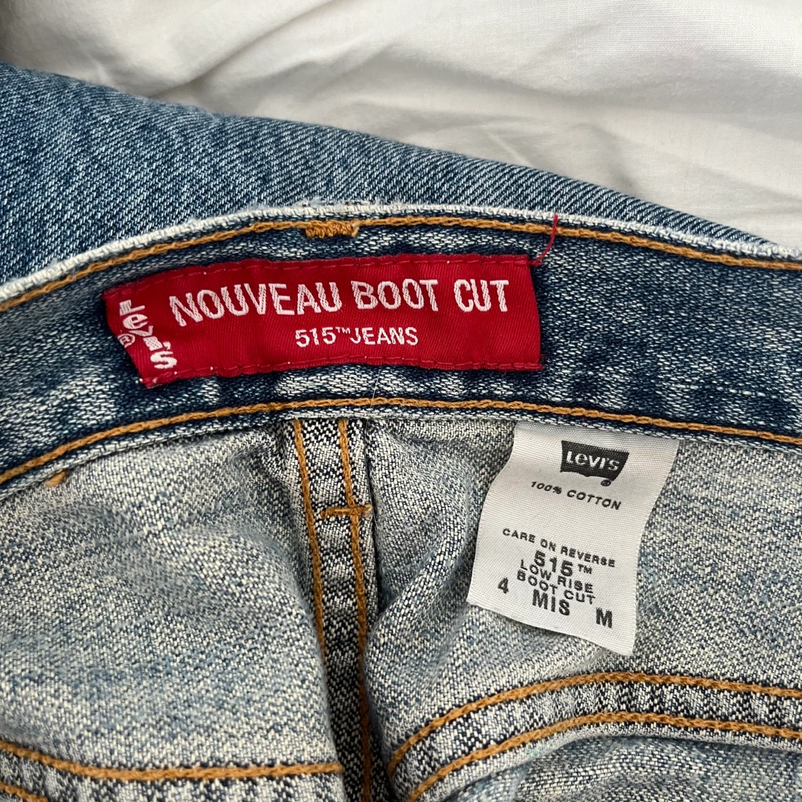 Lågmidjade Levis Bootcut Jeans - 91