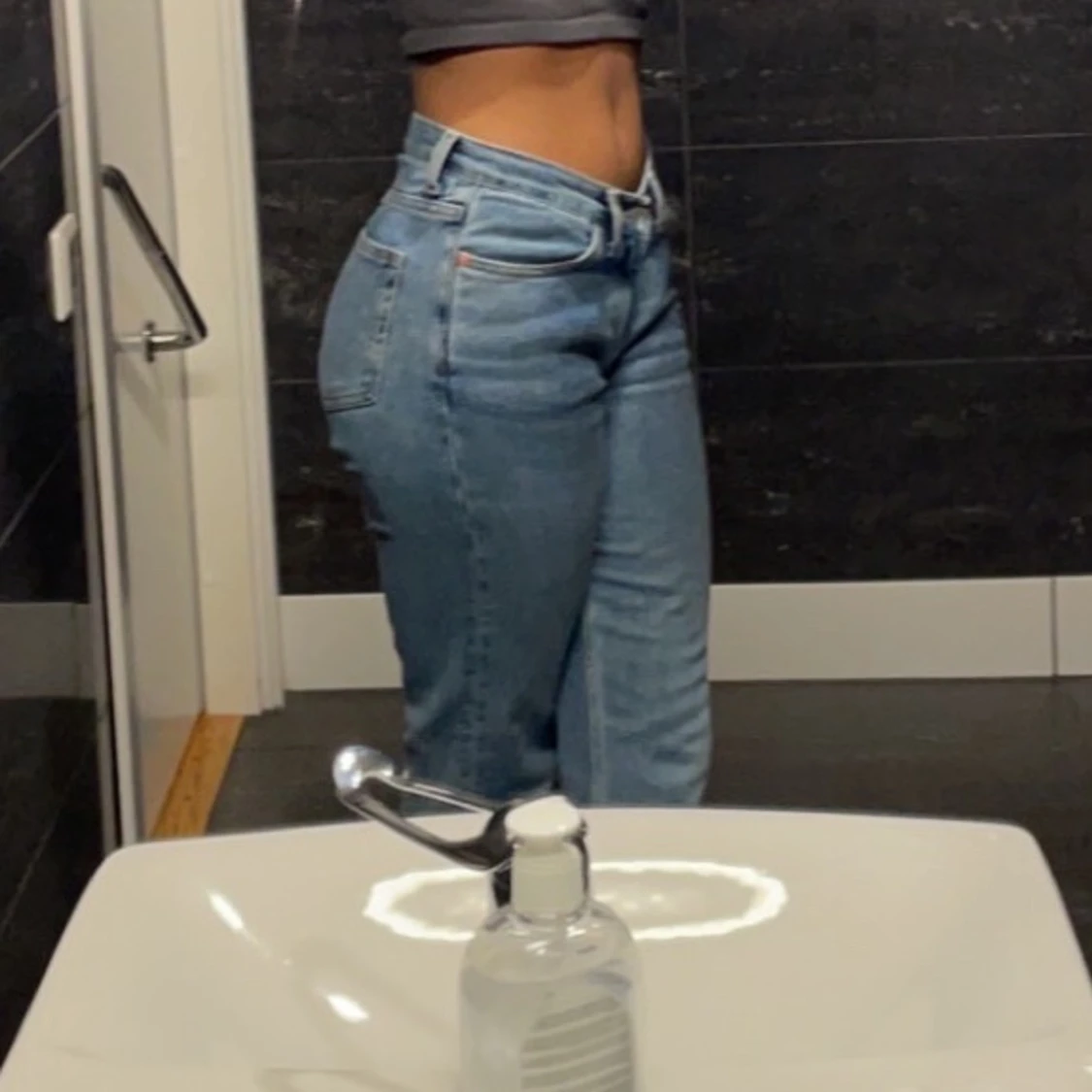 Lågmidjade jeans  - 90