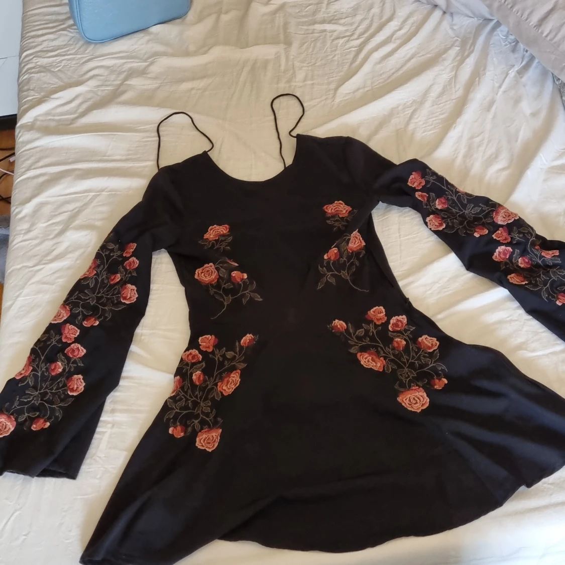 Långärmad klänning strl 36