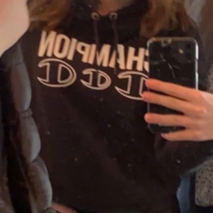 Champion tröja, storlek XS - Säljer denna för 50kr då jag inte gillar den alls kan vara skön att bara ha hemma men aldrig använt ute eller något sånt. Om man undrar något hör av er. Köparen står för frakten, kan även mötas i Uddevalla eller Munkedal💛