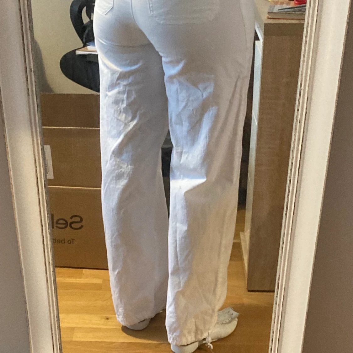 Snygga bommulsbyxor - 91