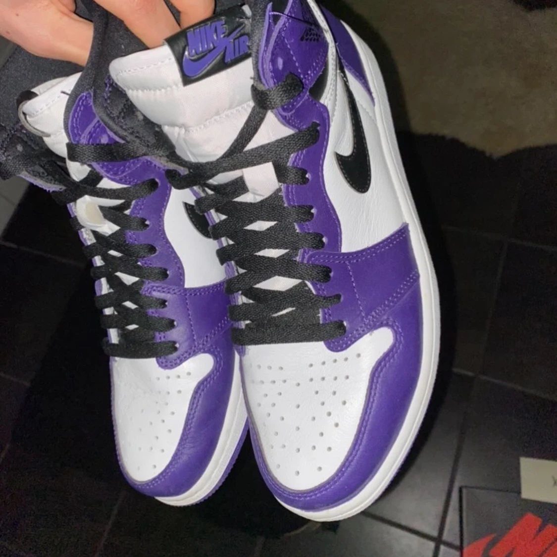 Aj1 court purple  - 91