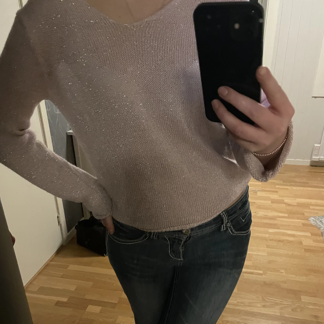 stickad tröja  - 90