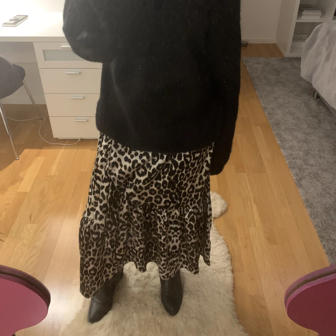 lågmidjad långkjol