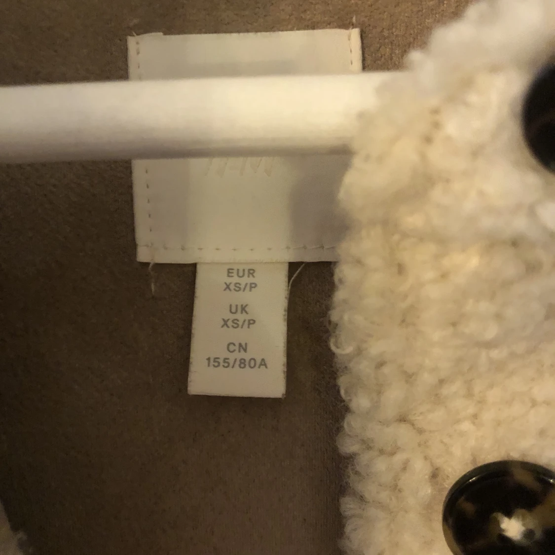 Varm och mysig Skjort kappa st xs  - 91