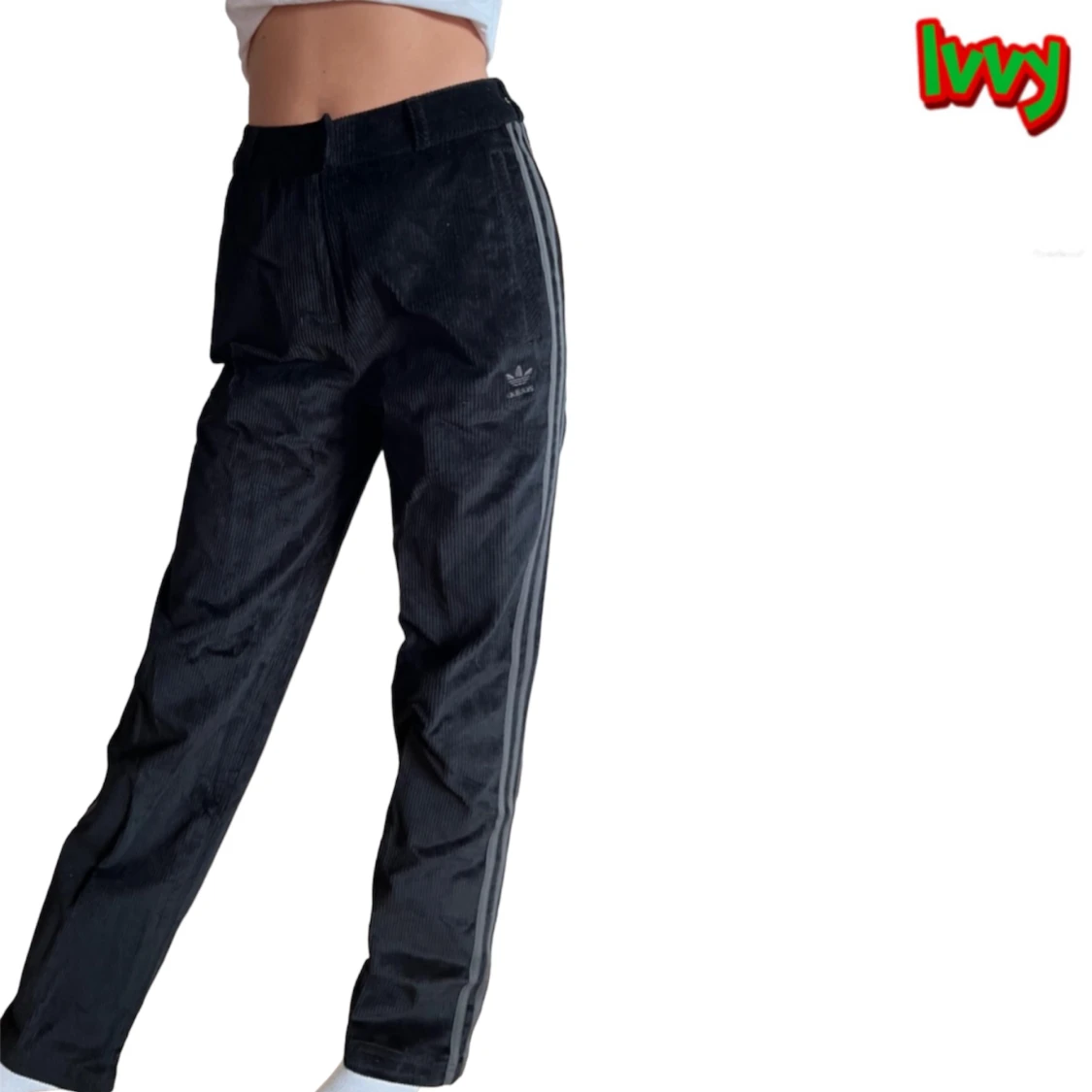 Svarta mjukis byxor  - 90