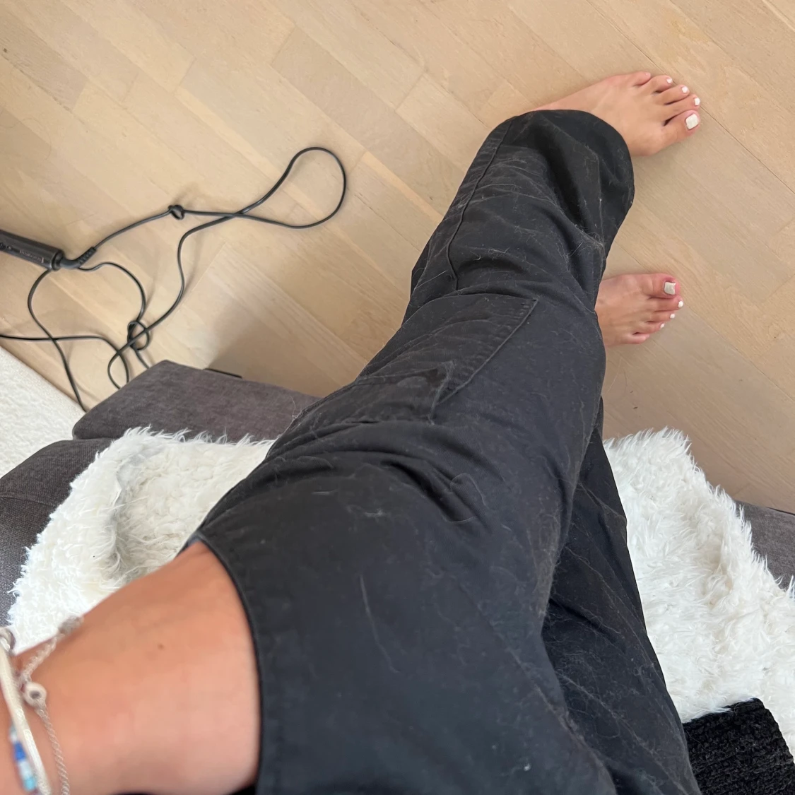 Lågmidjade cargo pants  - 91