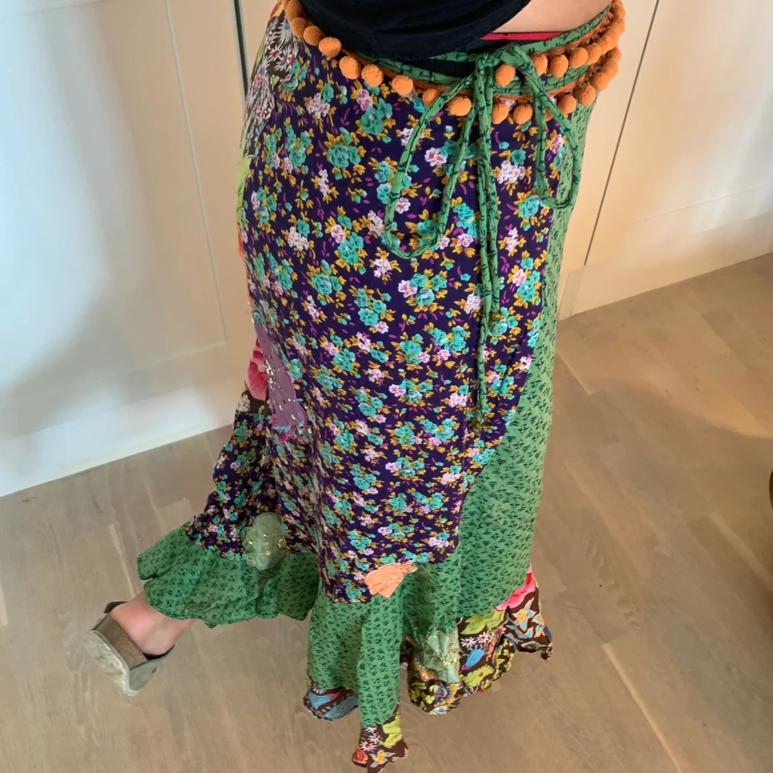 Färgglad omlottkjol  - 91