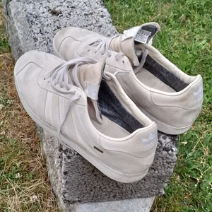 Adidas skor. Retro - Har några år på nacken. Lagom slitna. Vet ej modell, men har en liten gortex logga på sidan.