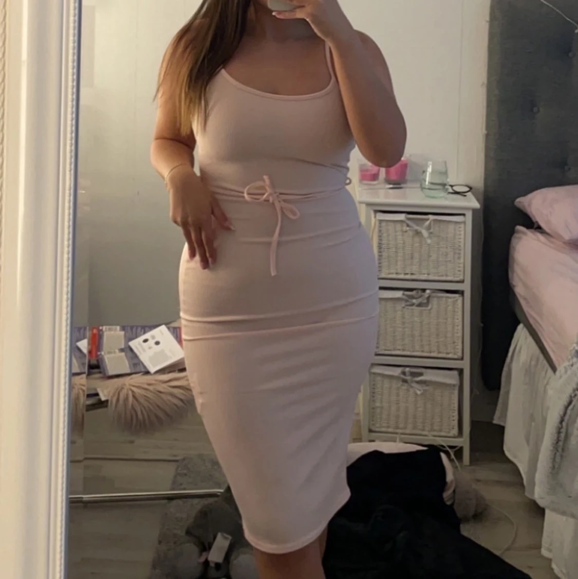 Rosa klänning  - 90