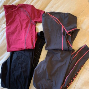 Träningsset  - 2st träningsset som tyvärr aldrig kommit till användning. Compresions byxor & tröjor. Kolla gärna in mina andra annonser också!✨