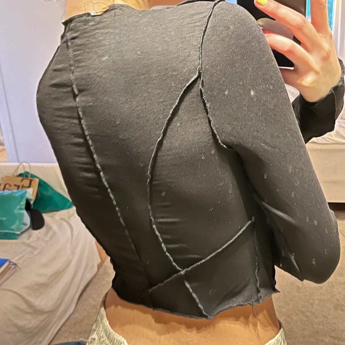 Weekday svart topp - 91