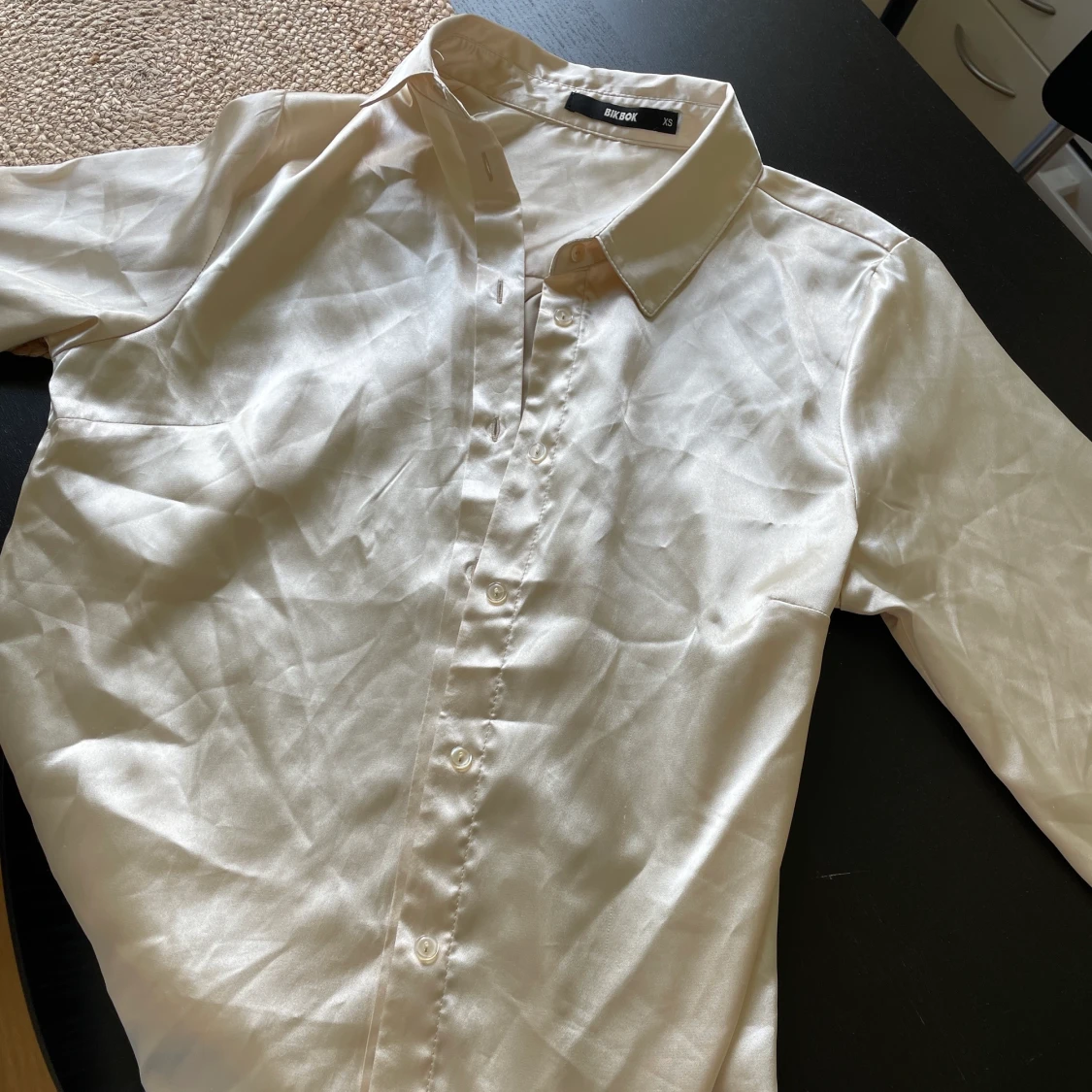 Fin satinskjorta  - 90