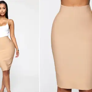 Säljer denna kjol för den är förliten, helt oanvänd. Rekommendera denna storleken till någon som är lite mindre än ett M för den sitter tight men bra.