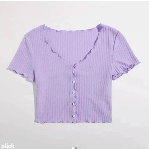 En lila topp - Den är lite genomskinlig men jättesnygg och skön. Nästan oanvänd för den är lite stor för mig. Extra knapp kommer med i paketet. Priset kan diskuteras 