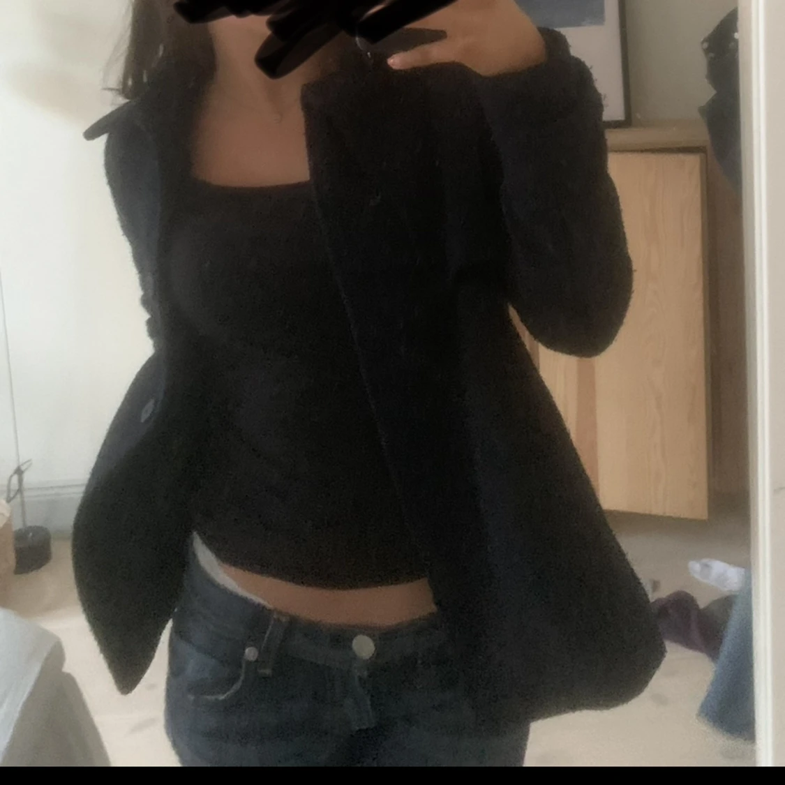 Mörkblå kappa❤️ - 90