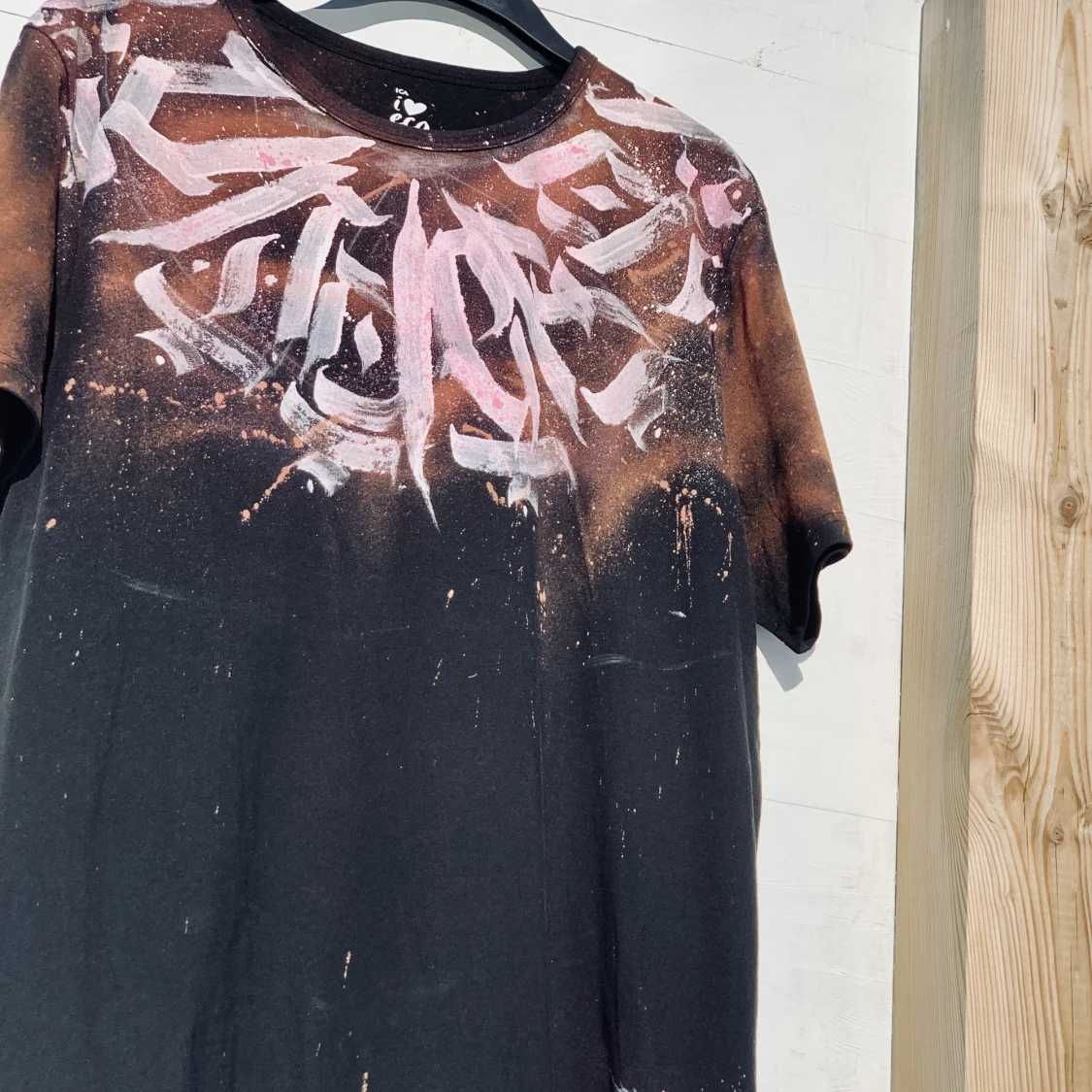 Hand-painted calligraffiti T shirt - 90
