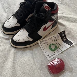 Nike Jordan 1 Retro High Black Gym Red - Jordan 1 Retro High Black Gym Red    Gently worn a handful of times only   Like brand new  Size 9  Comes with original box, receipt and extra laces.   No trades. 