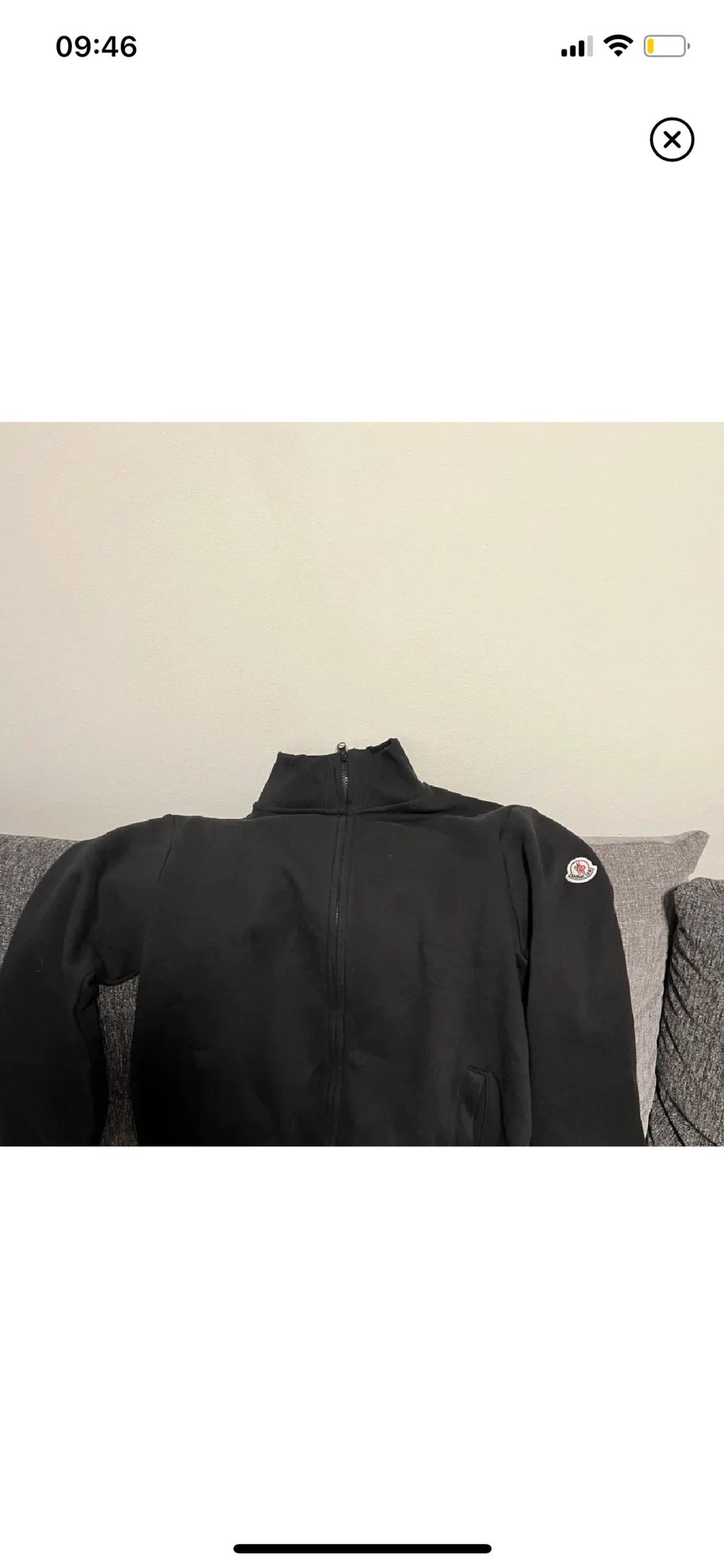 Moncler zip