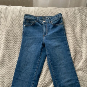 Jeans - - Skinny-Jeans - Mörkblåa  - Använd 1 gång 