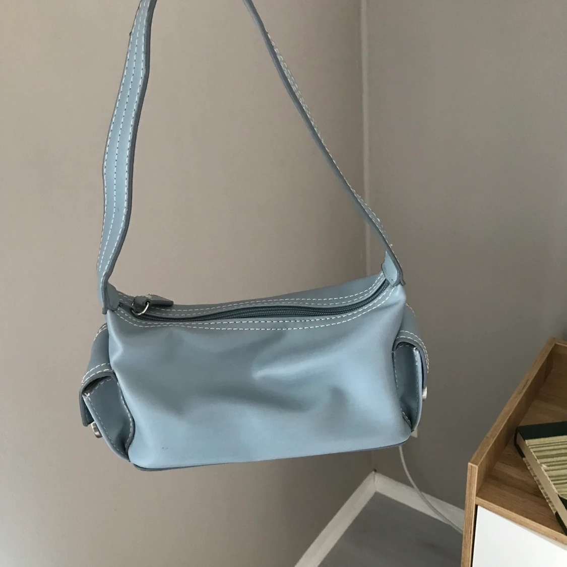 Nine west ljusblå väska - 90