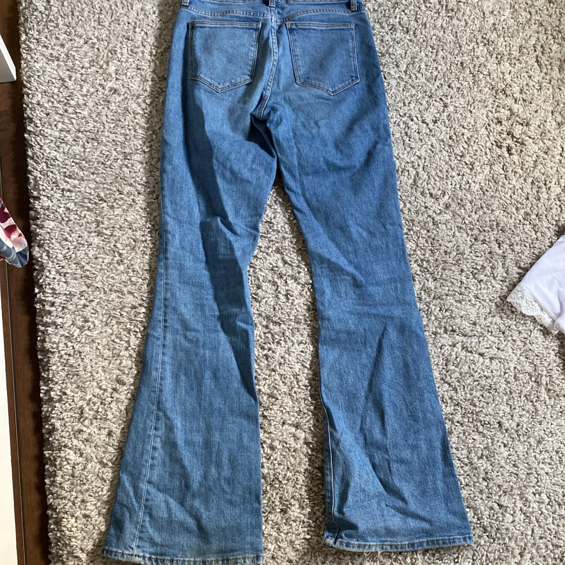 Blåa bootcut jeans från RIVER ISLAND strl 8 - 90