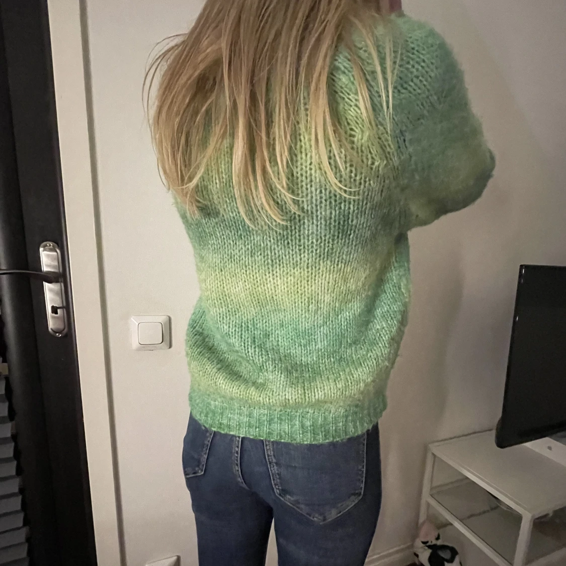 mysig stickad tröja - 90