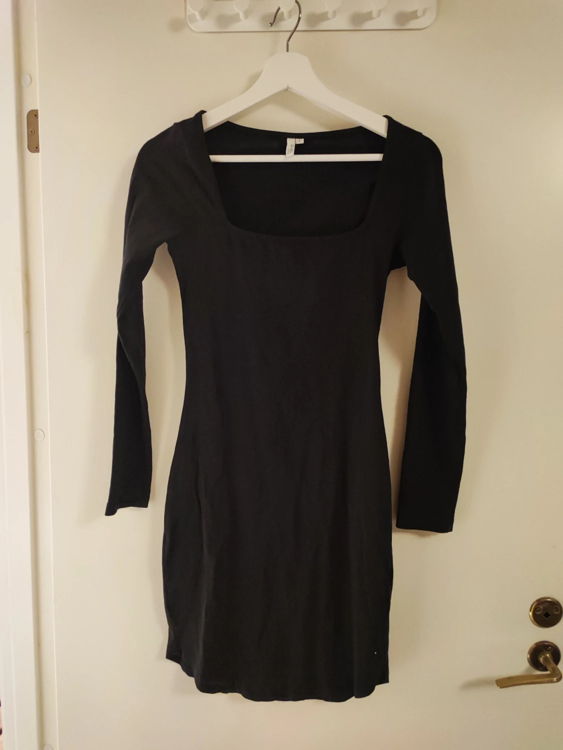 Svart klänning stretch