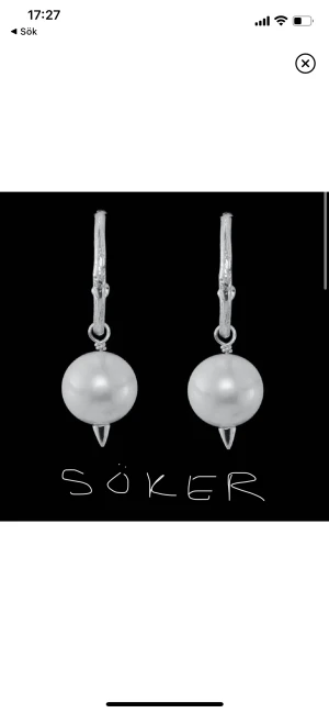 SÖKER - Söker dessa örhängen från Maria Nilsdotter!!! Hör gärna av er om ni vill sälja.