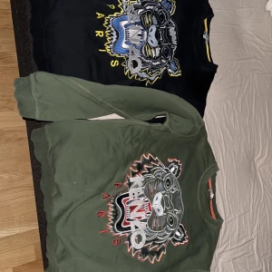 Kenzo tröjor  - Säljer då dem va för små, som nya storlek s i den gröna xs i den svarta 