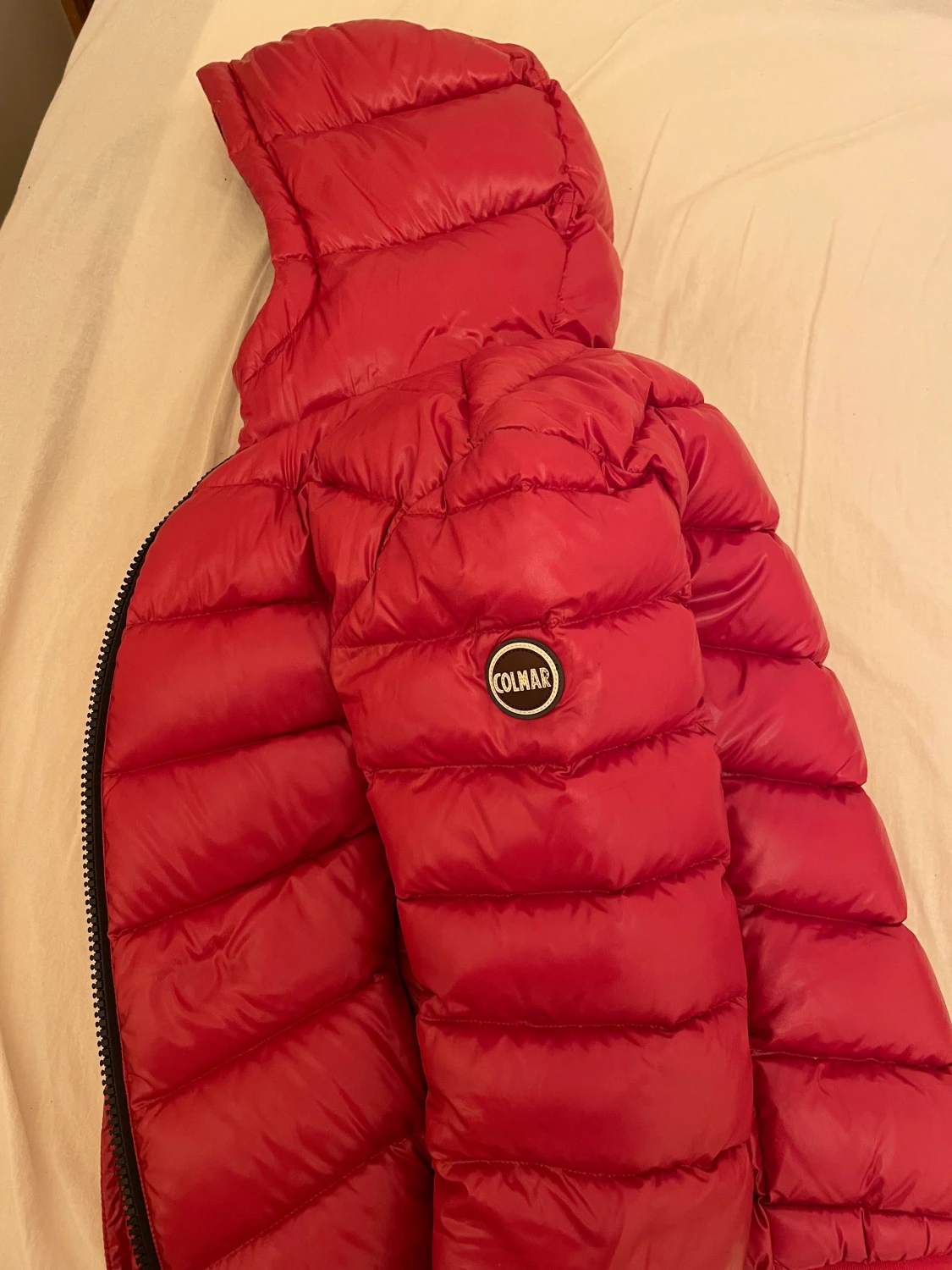 Röd colmar jacka - 90