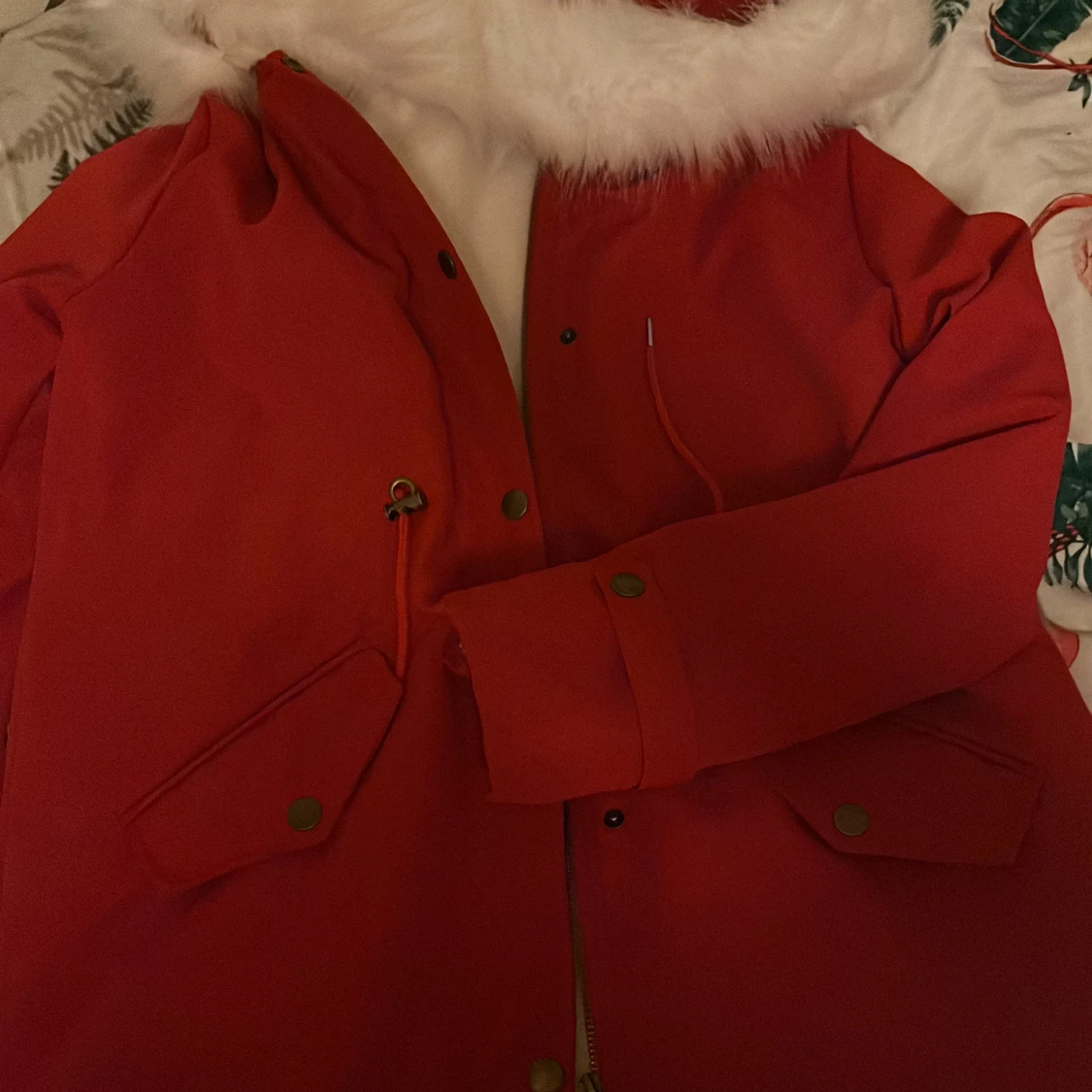 Röd jacka 