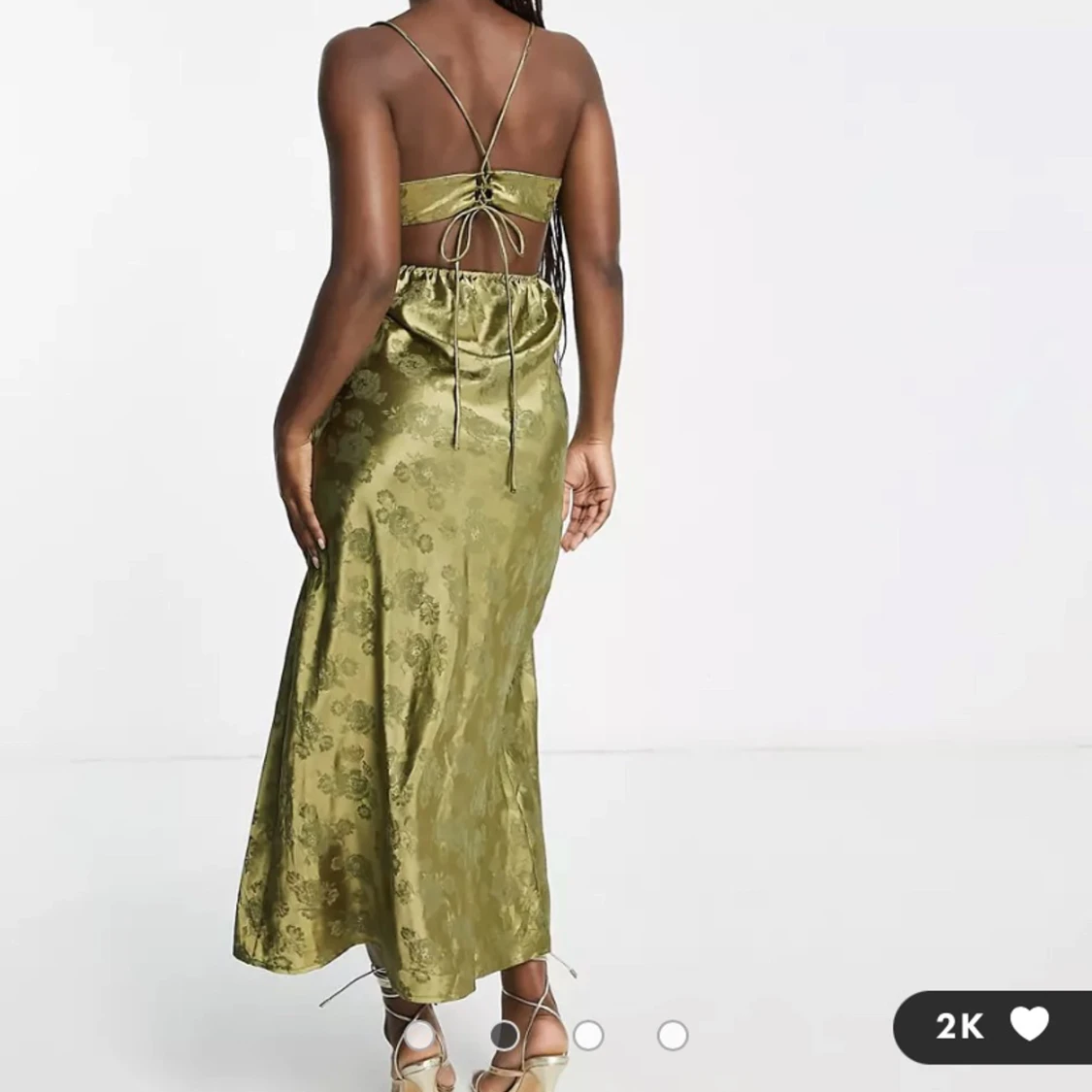 Underbart mönstrad klänning, ny! - 90