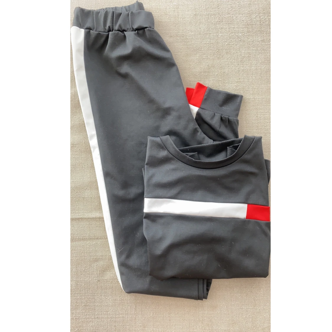 Svart mjukis set - 90