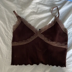 Linne - Ett brunt linne från hm i fint skick 