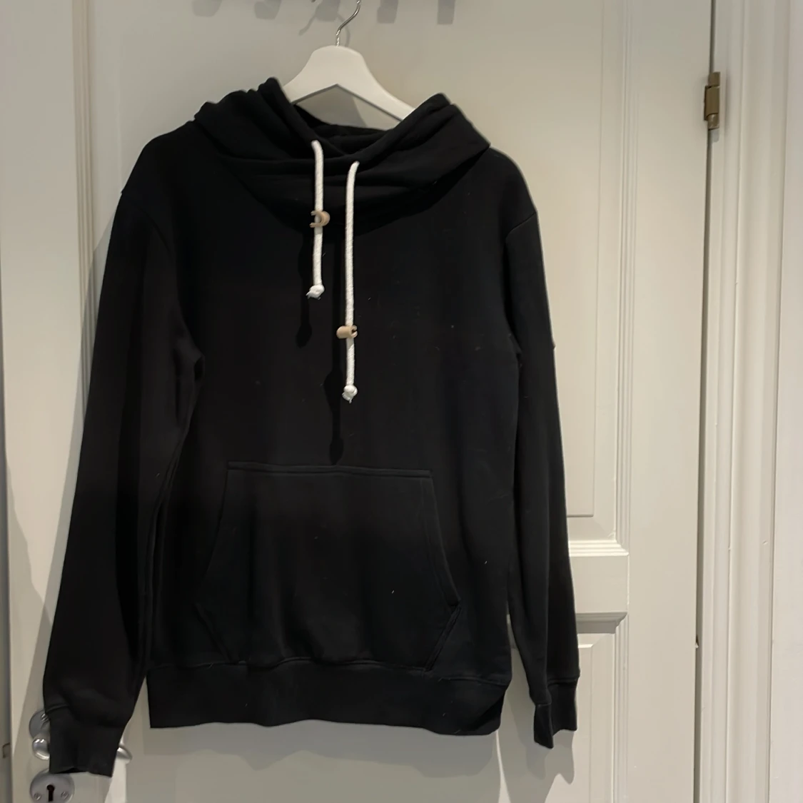 Svart hoodie st M