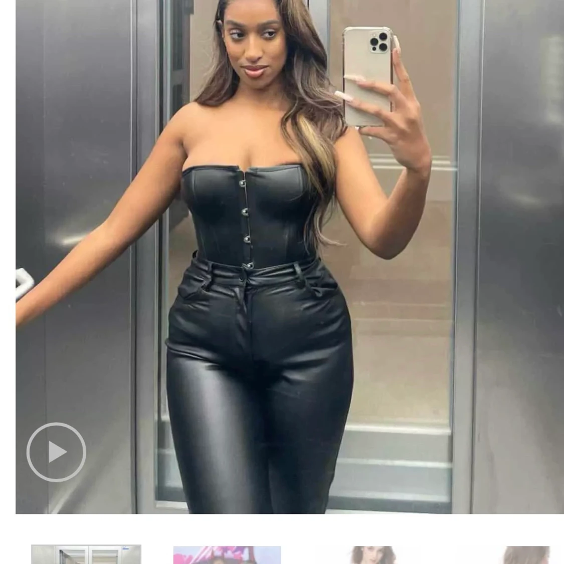 Korsett fårn toplady - storlek EU 38/40 - 90