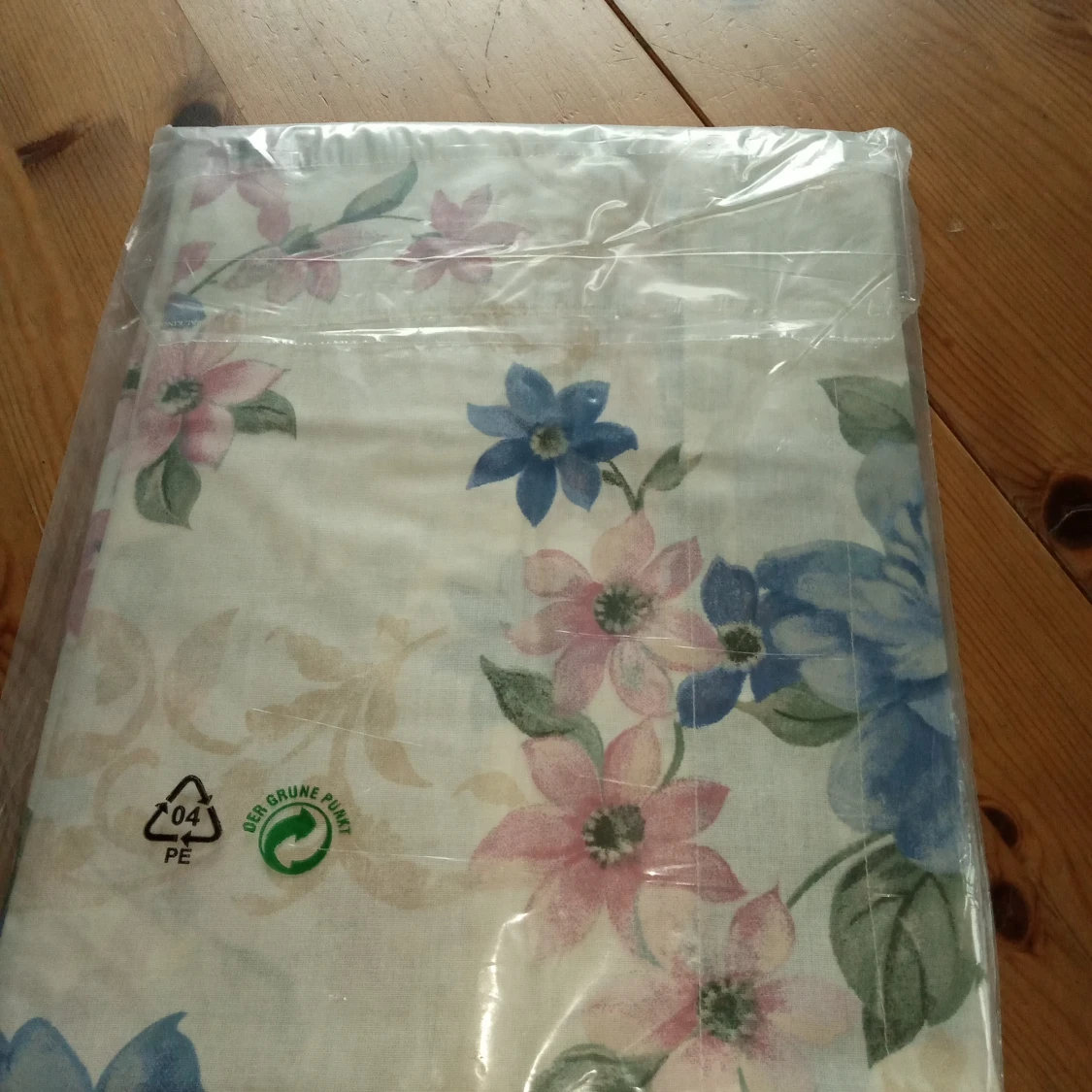 Gardinkappa Lewis Flower Blå 40x250 . - 91