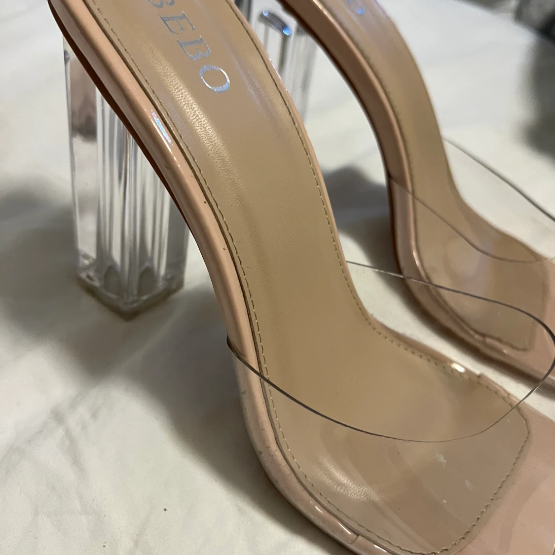 Transparangs klackskor  - 90