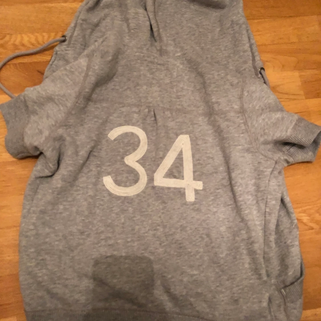 Ärmlös zip up hoodie - 90