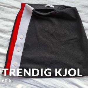 Trendig kjol - Trendig kjol i strl S. Strechigt material och i fint skick.  Köpare står för frakten.