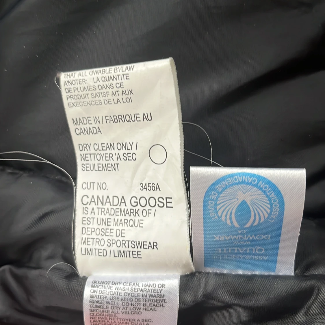 Säljer canada goose väst. Den är en äldre moddel.  - 91